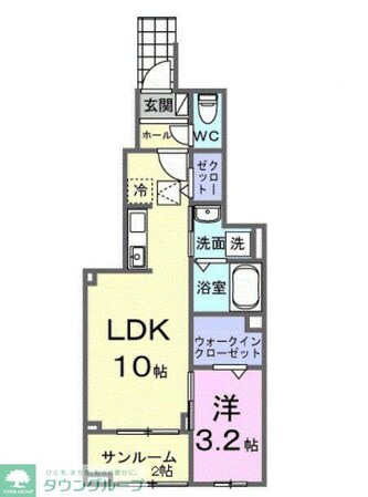 DOMANI(ドマーニ)の物件間取画像